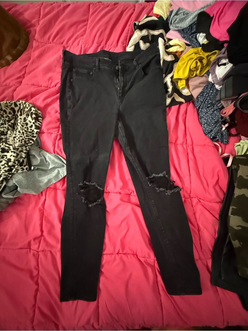 American Eagle Outfitters Black Skinny Jeans